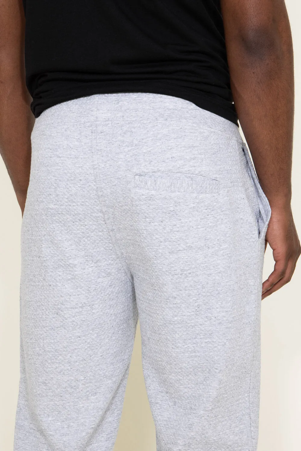 1897 Active Diamond Stretch Joggers for Men in Grey | MP922-LIGHTHEATHERGREY