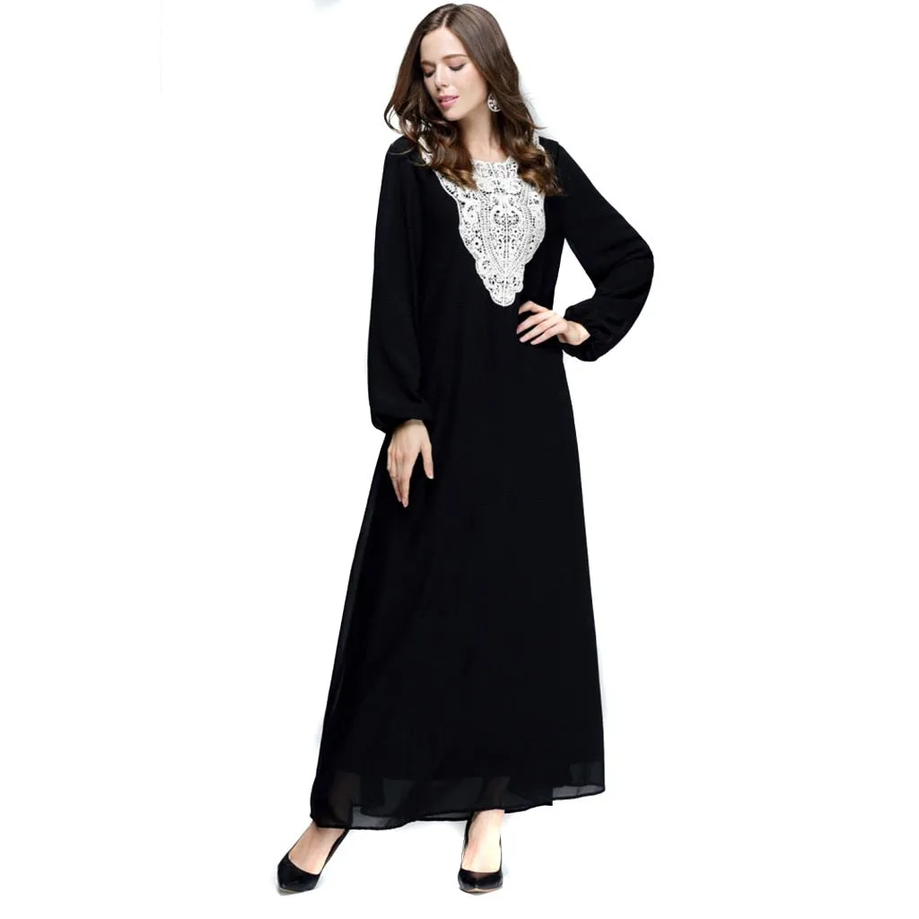 2019 Abaya Dubai Muslim Dress Women Fashion Women Long Maxi Dress Dubai Double Layer Loose Gown Islam Abaya Muslim Clothing new