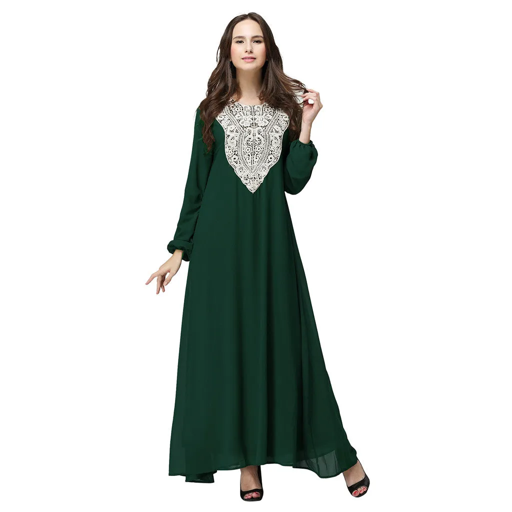 2019 Abaya Dubai Muslim Dress Women Fashion Women Long Maxi Dress Dubai Double Layer Loose Gown Islam Abaya Muslim Clothing new