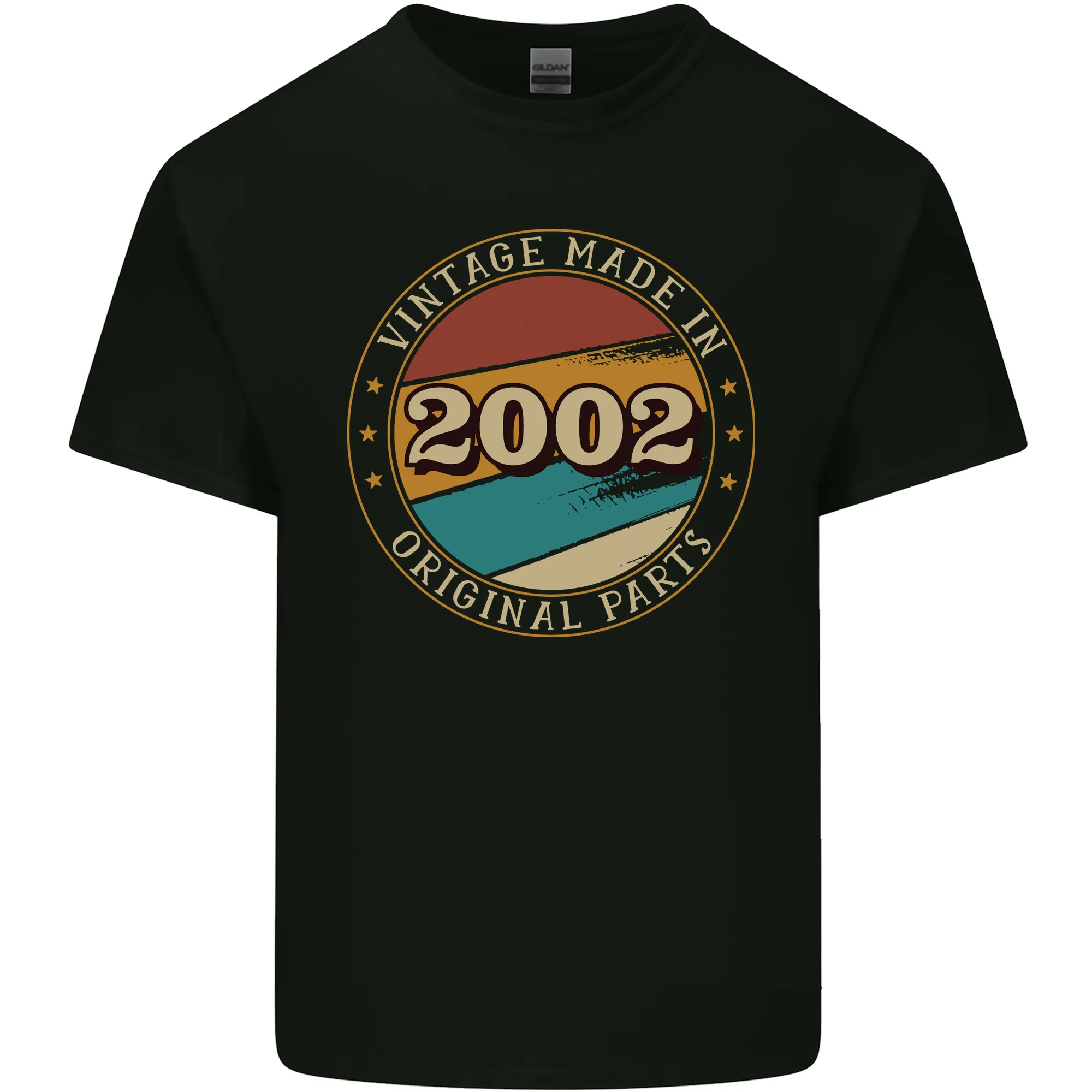 21st Birthday  Vintage Made In 2002 Mens Light Cotton T-Shirt