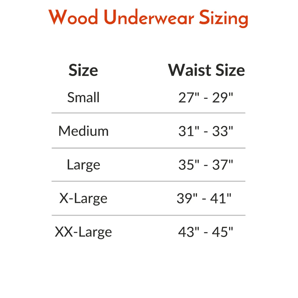 4-Pack Boxer Briefs w/ Fly in Darks (Stock Up & Save!) by Wood Underwear