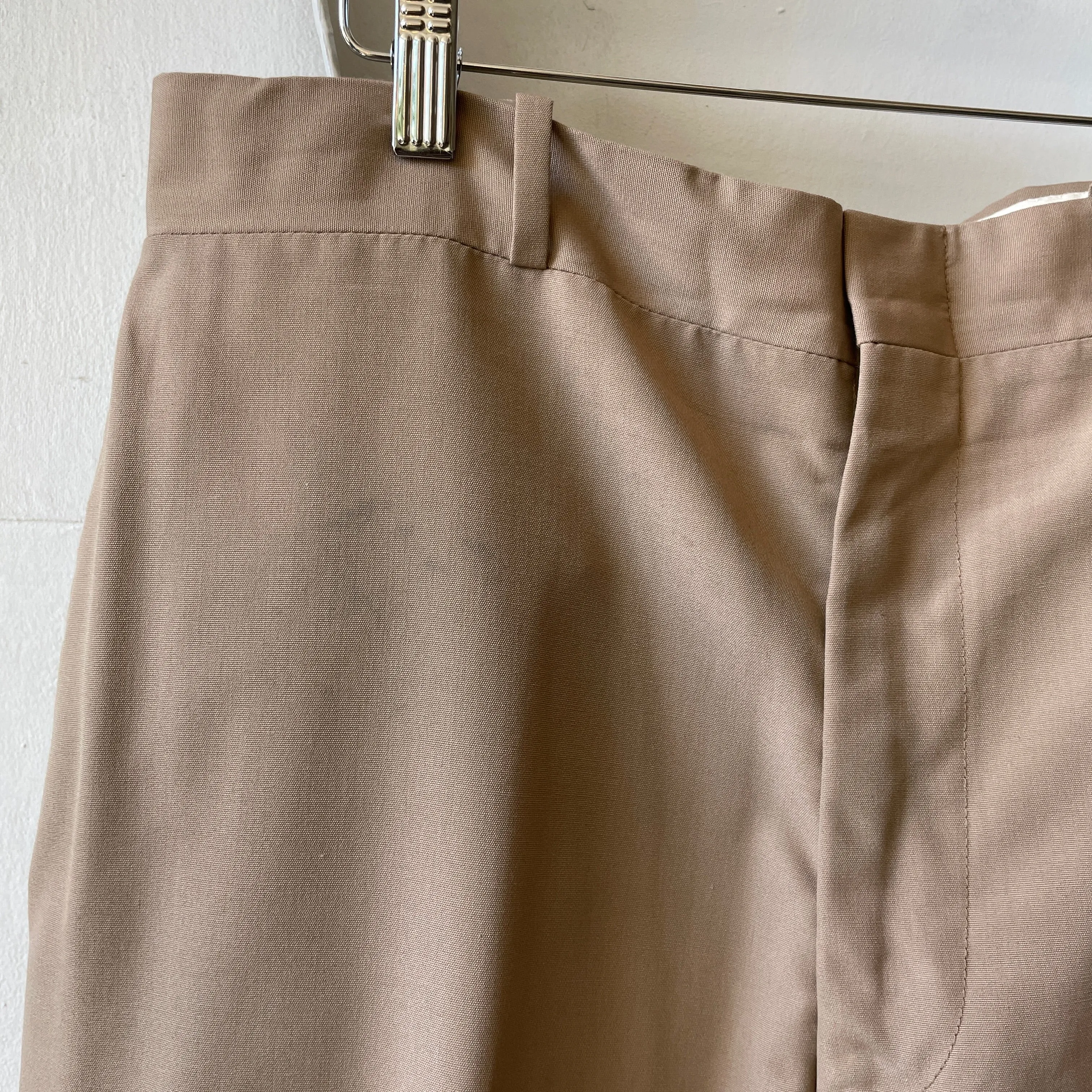 60’s Finesilver Khaki Officer Pants - 34" x 29"