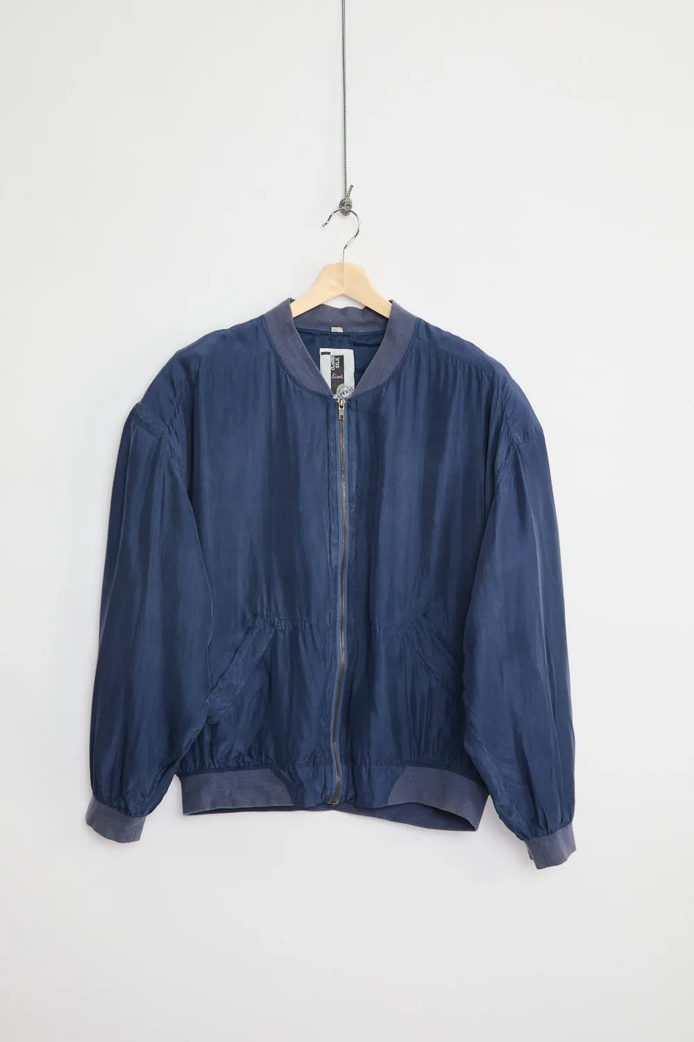 80's Silk Bomber jacket (XL)