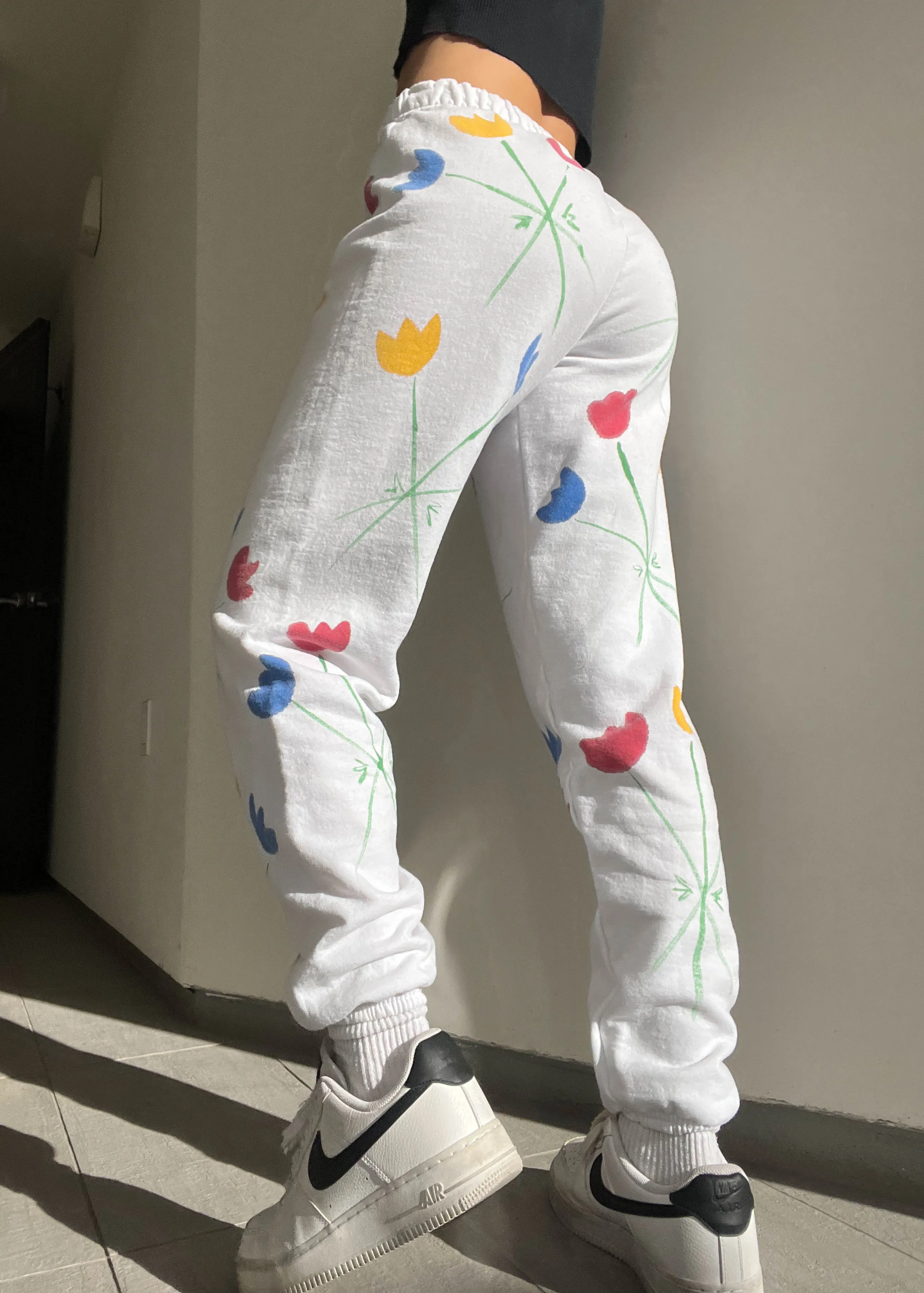 90's Tulip Painted Joggers (S)