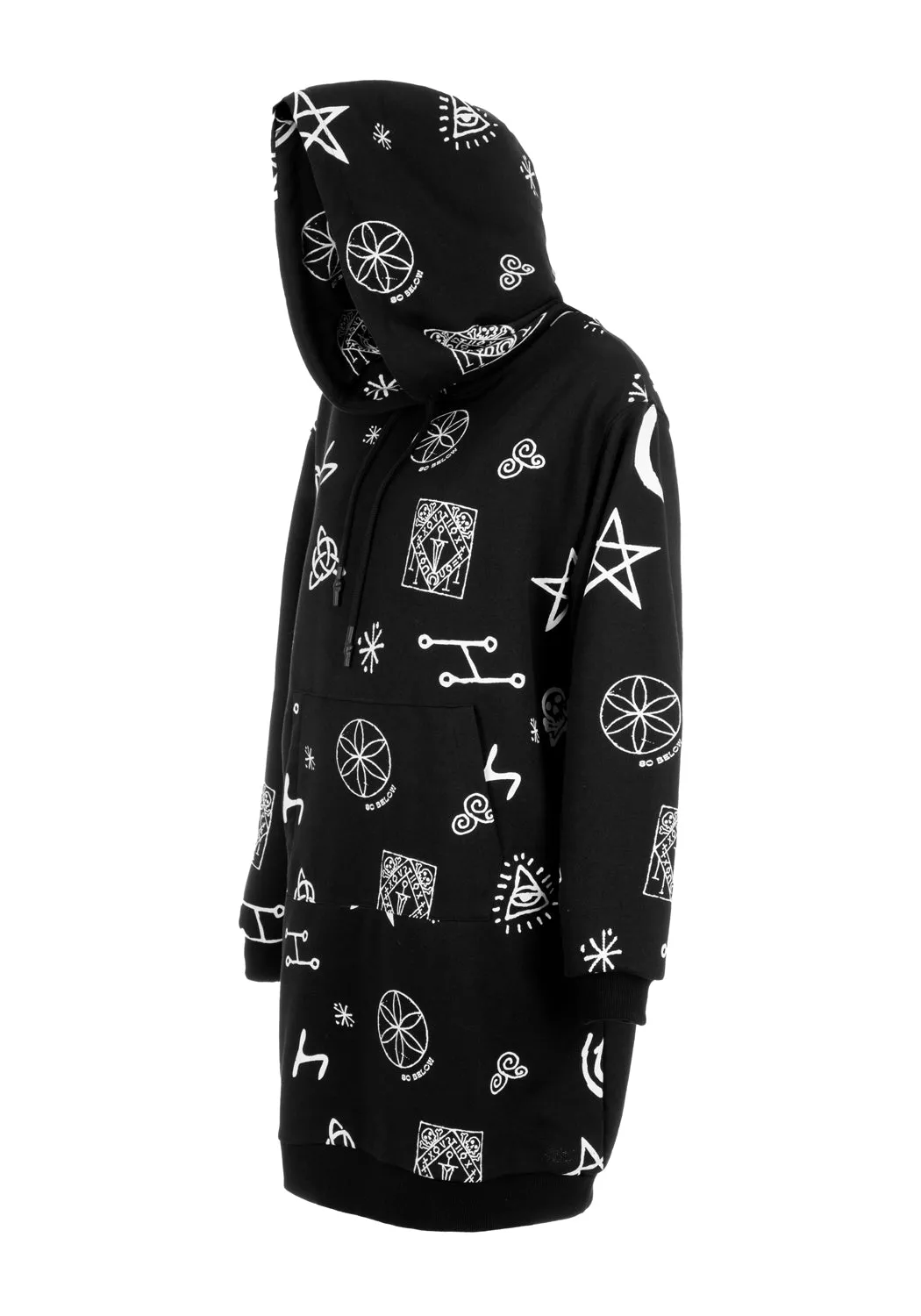 ABOVE BELOW SLOUCHY HOODIE