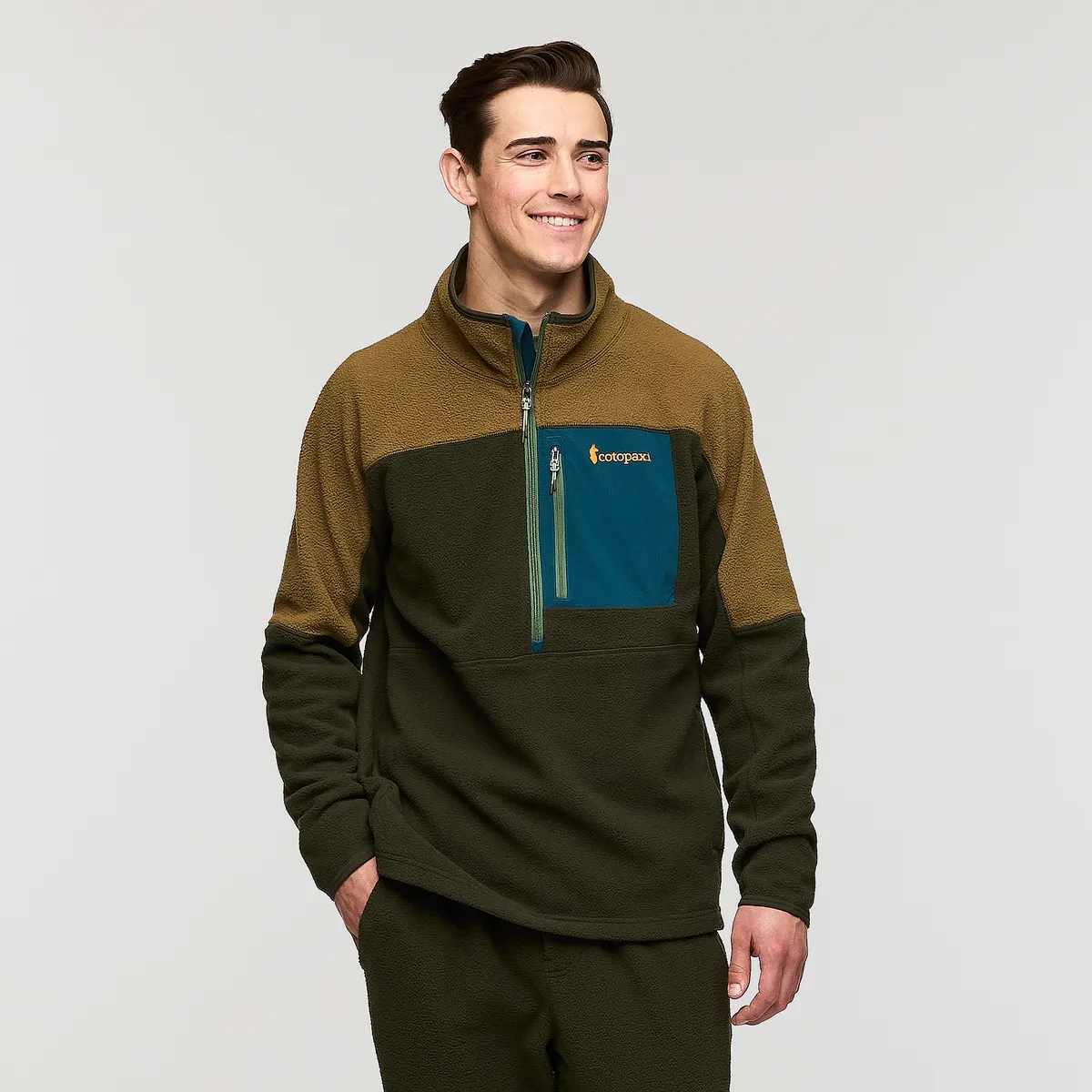 Abrazo Fleece Half-Zip Jacket - Men's