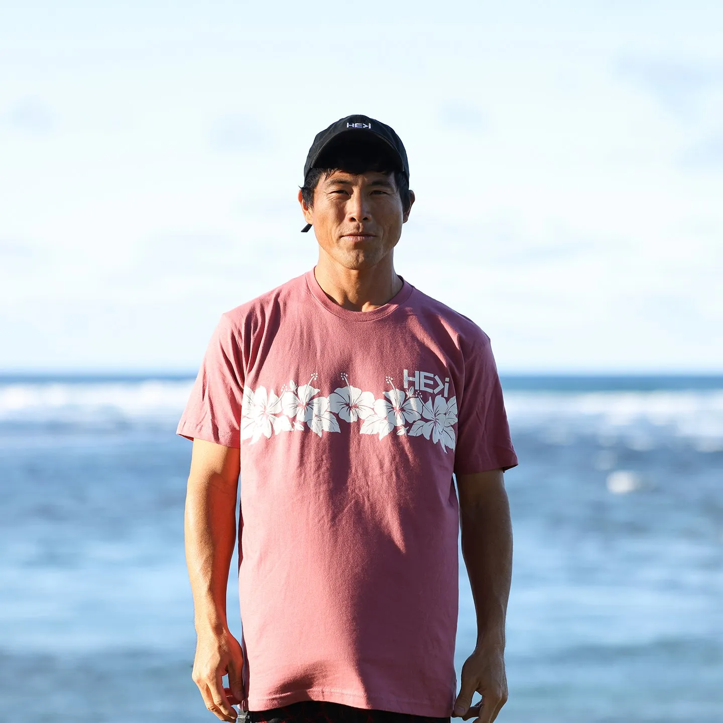 ALOHA FRIDAY TEE IN MAUVE