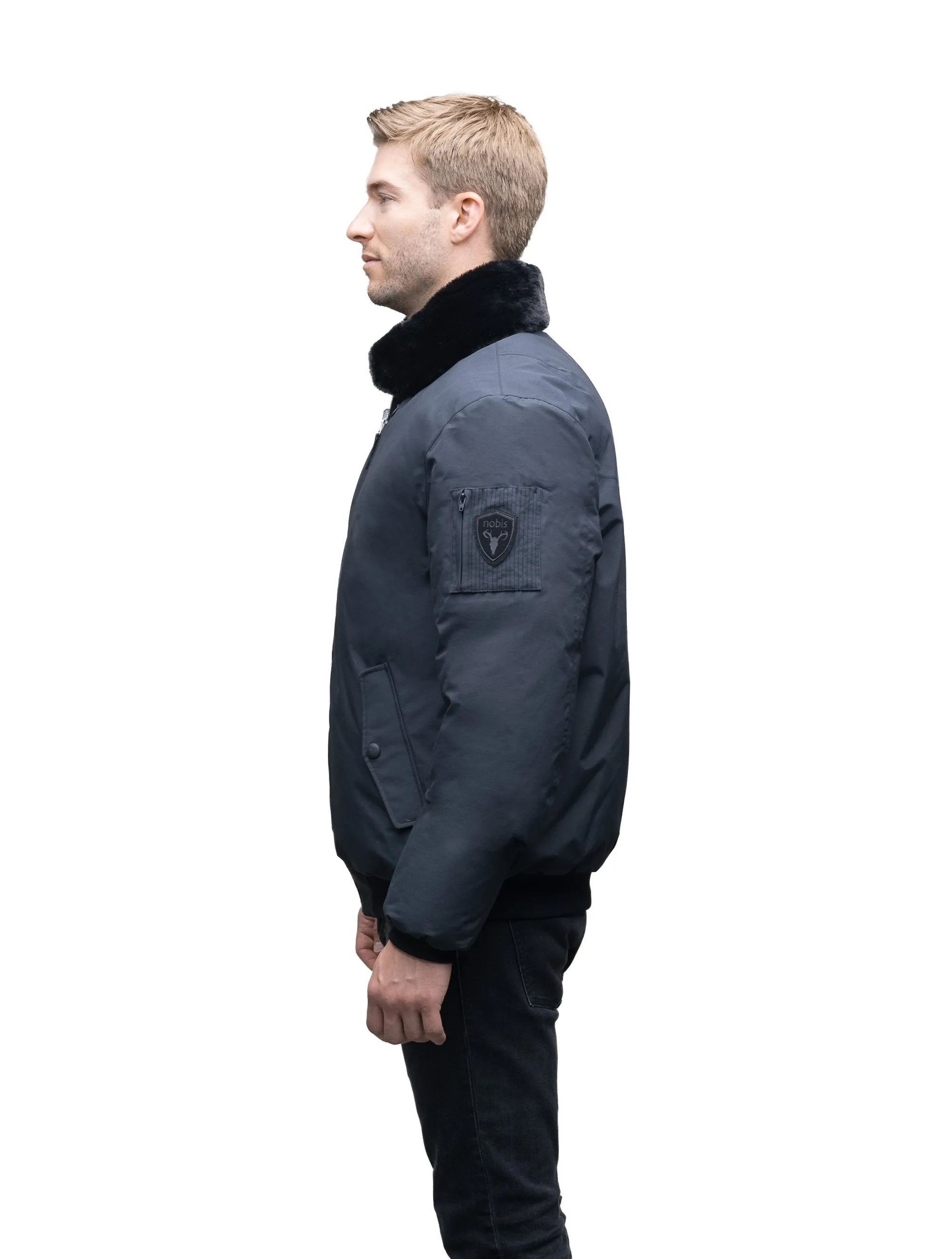 Alpha Mens Flight Bomber Jacket