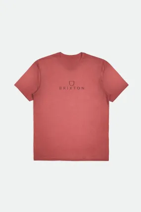 Alpha Thread S/S Standard Tee - Dusty Cedar