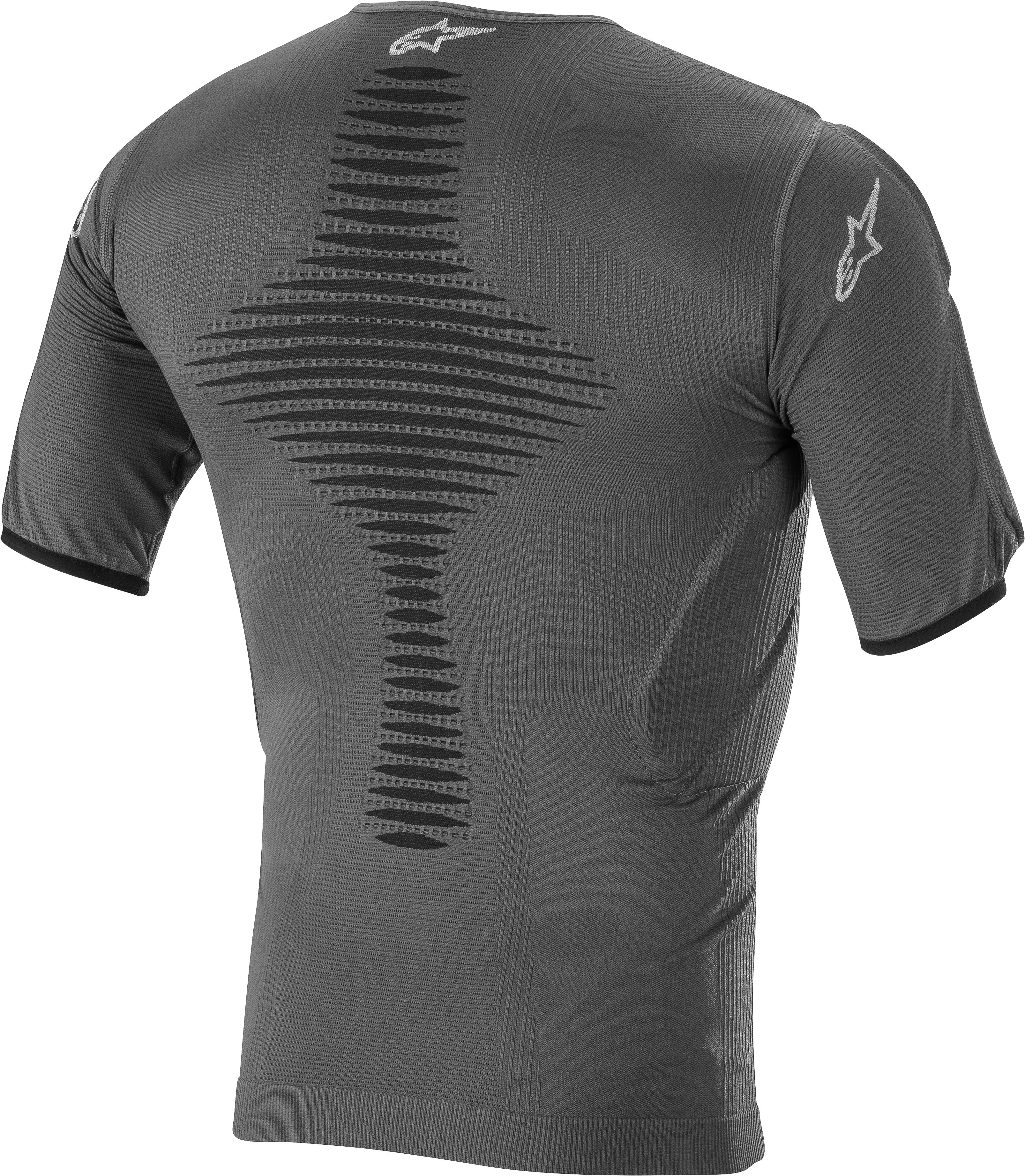 ALPINESTARS A-0 ROOST BASE LAYER L/S TOP ANTHRACITE/BLACK 2X/3X 4750020-141-23X