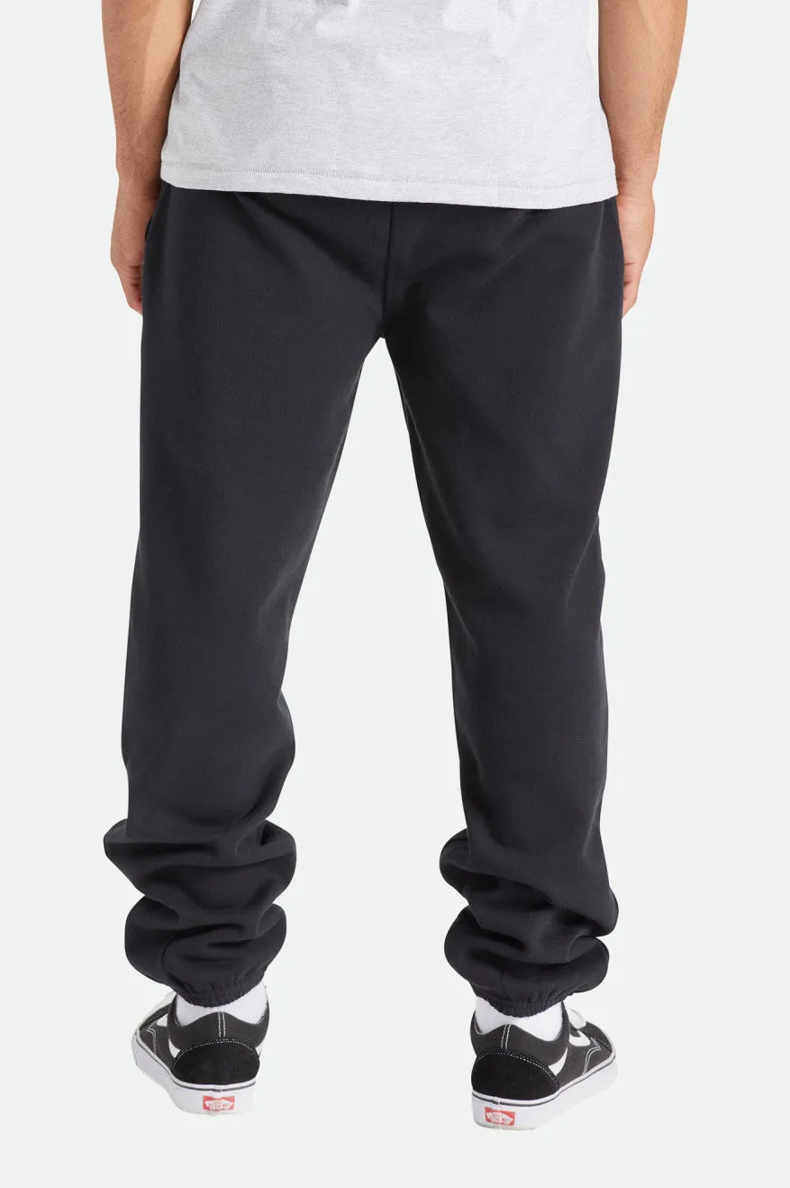 Alton Line Slim Fleece Jogger - Black