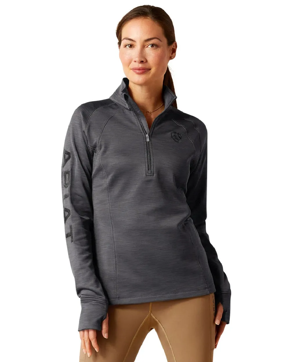 Ariat Womens Tek Team Half Zip Sweatshirt