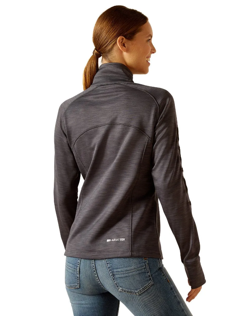 Ariat Womens Tek Team Half Zip Sweatshirt