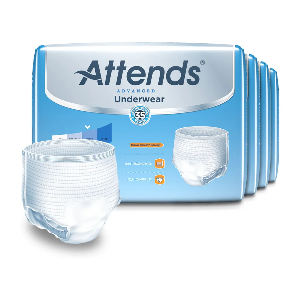 Attends Advanced Underwear, Heavy Absorbency