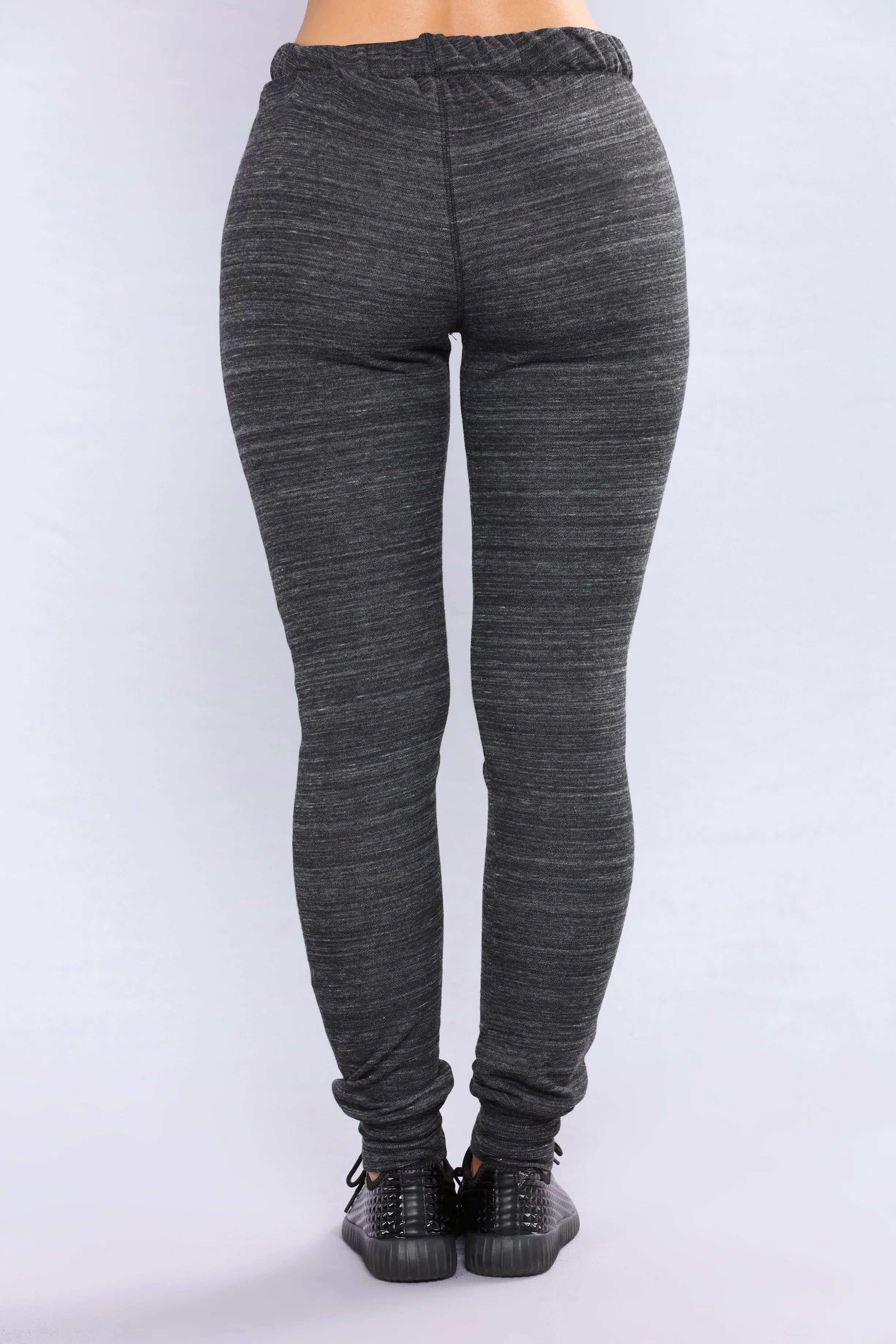 Baby Love Lounge Joggers - Marled Black