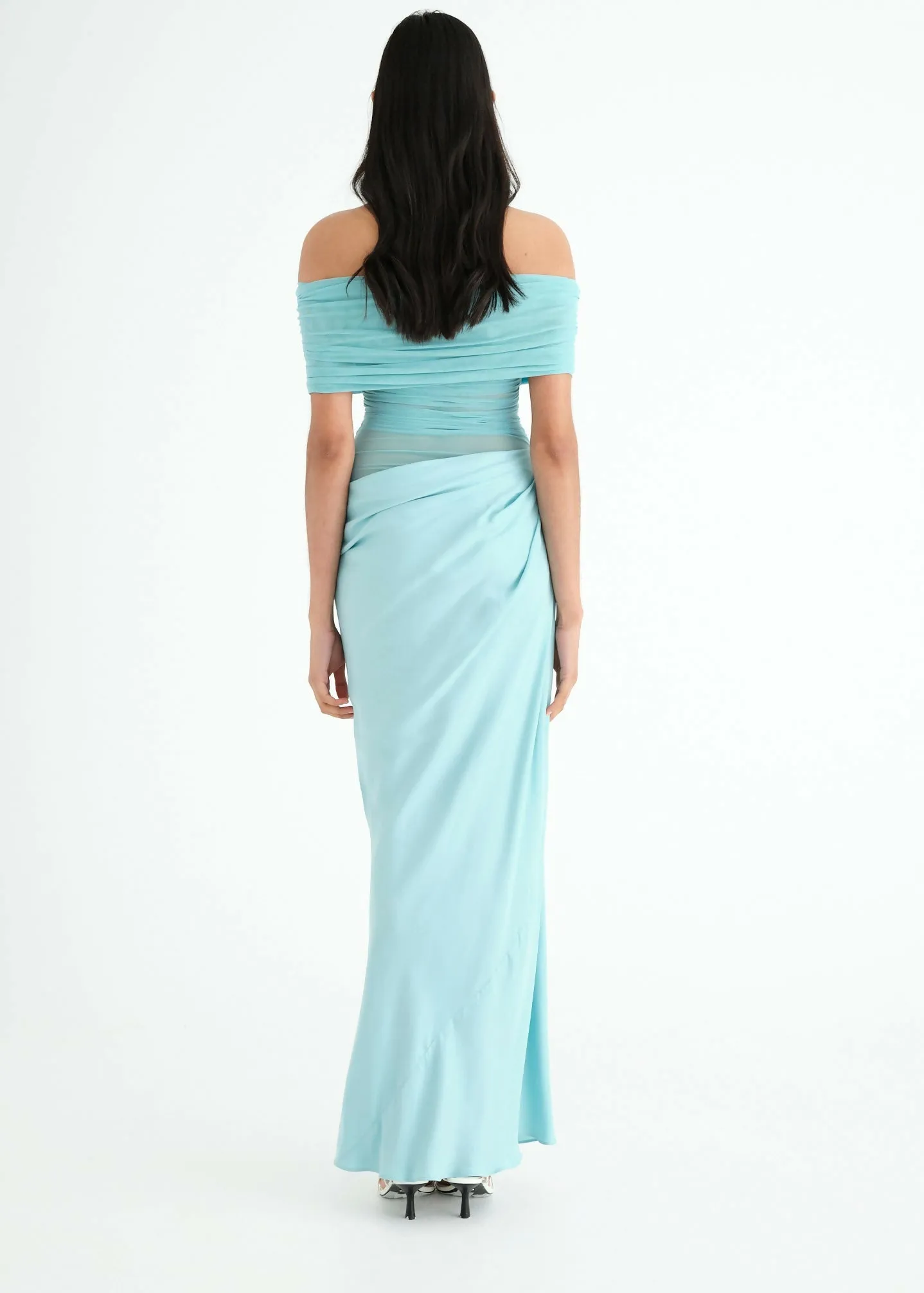 Benni Nico Off Shoulder Maxi Dress