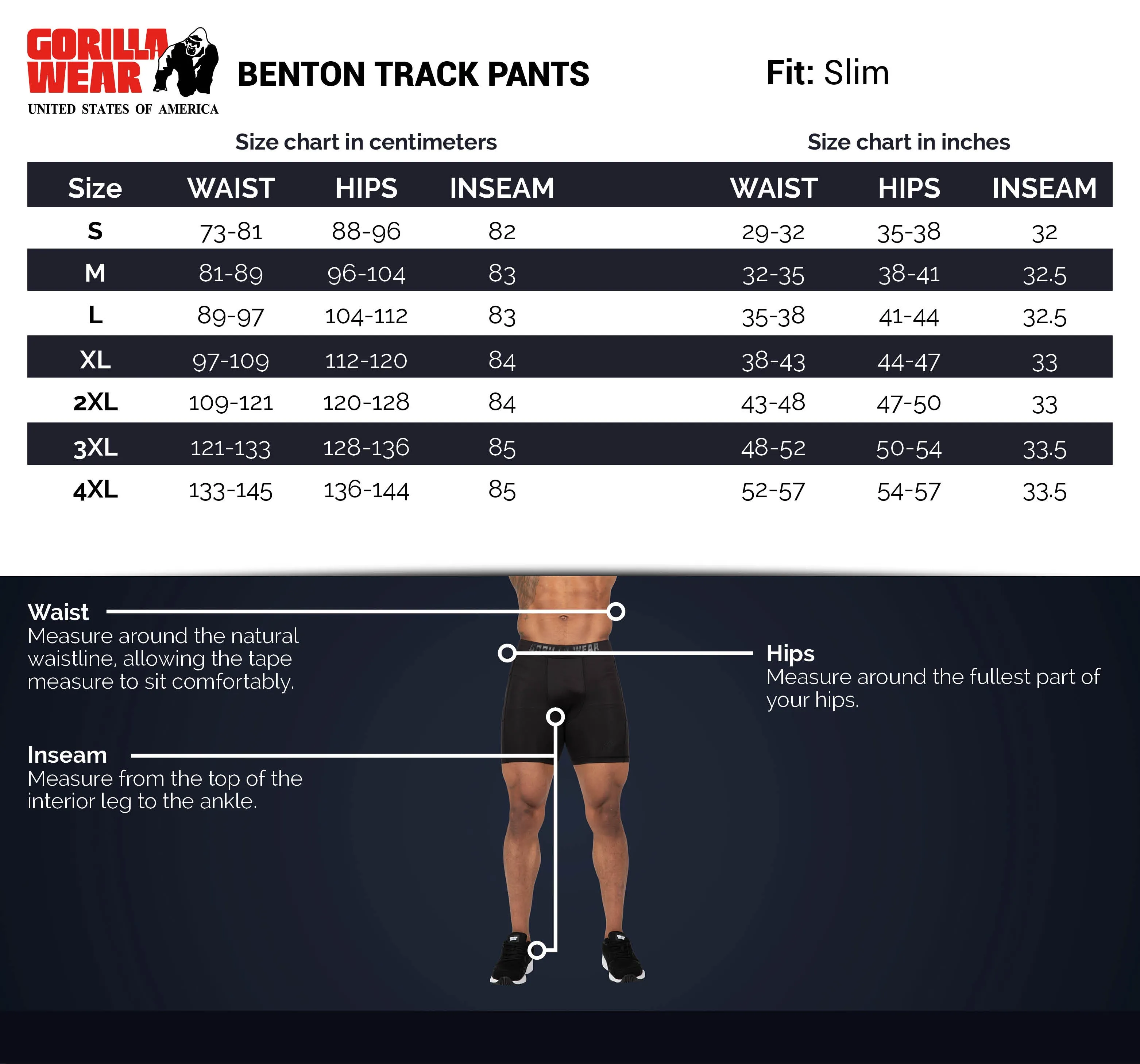 Benton Track Pants - Gray