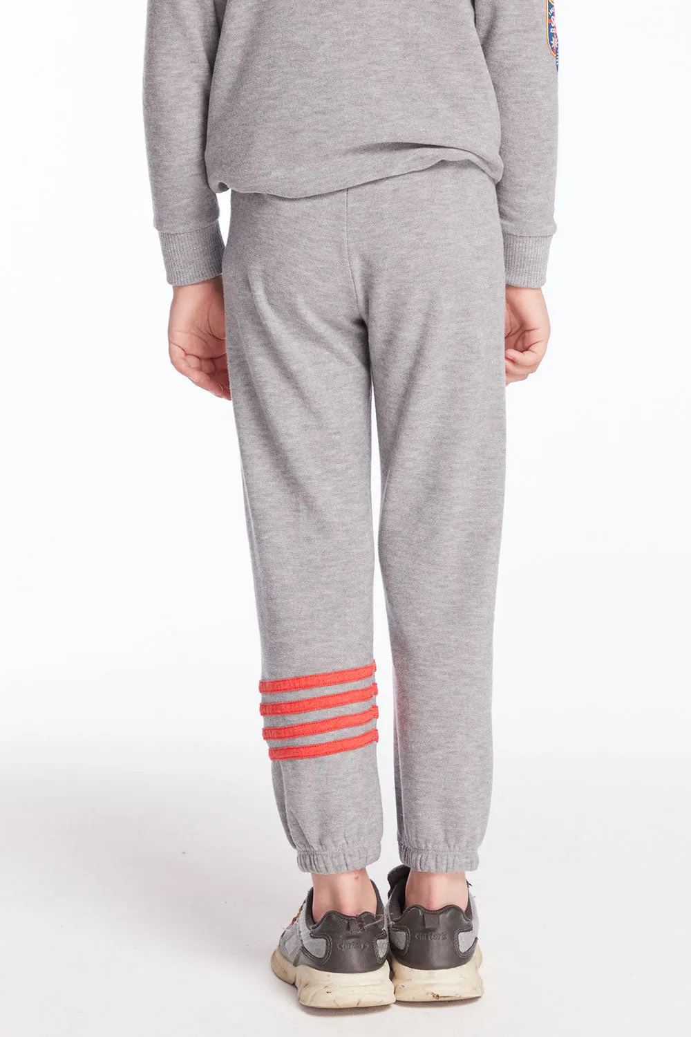 Boys Crimson Strapping Joggers