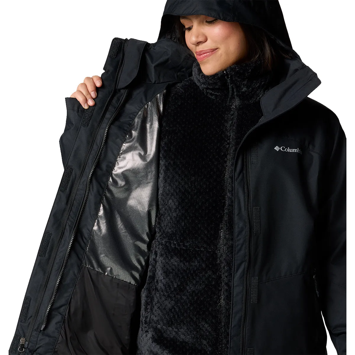 Bugaboo™ III Fleece Interchange Jacket - Black