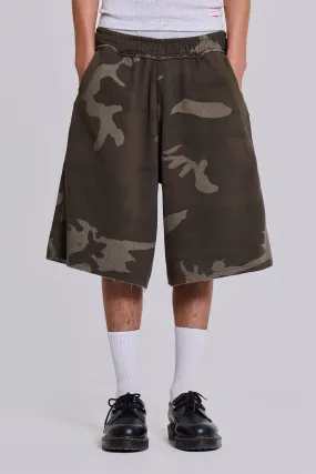 Camo Monster Jogger Shorts