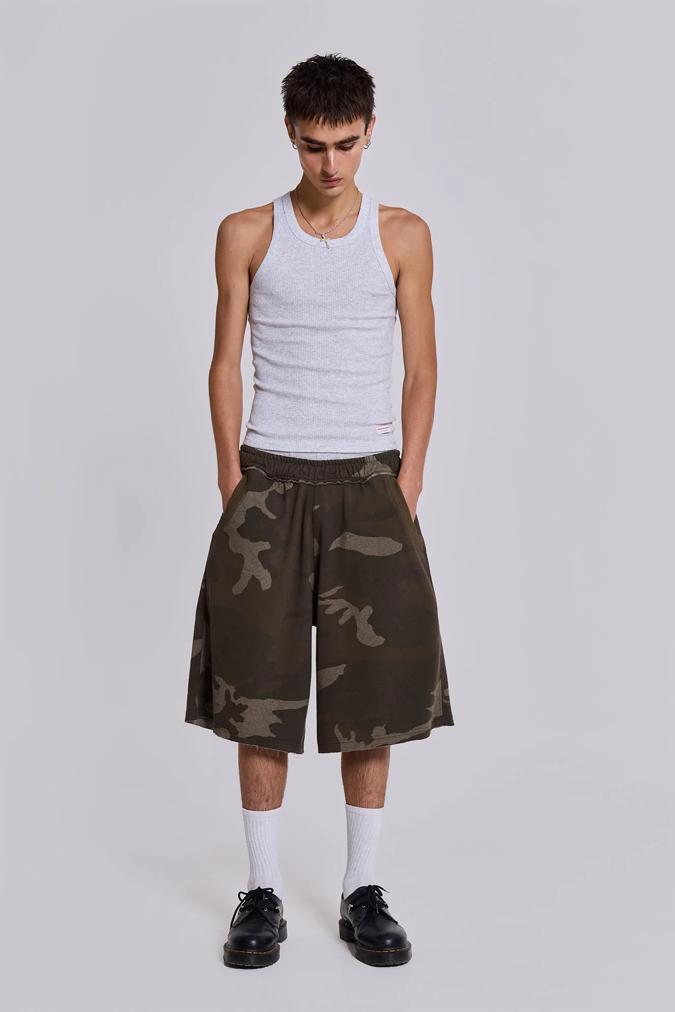 Camo Monster Jogger Shorts