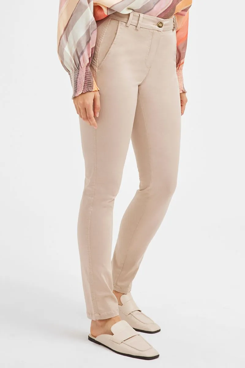 Carli classic chino | Super Neutral | Bukser fra Gustav