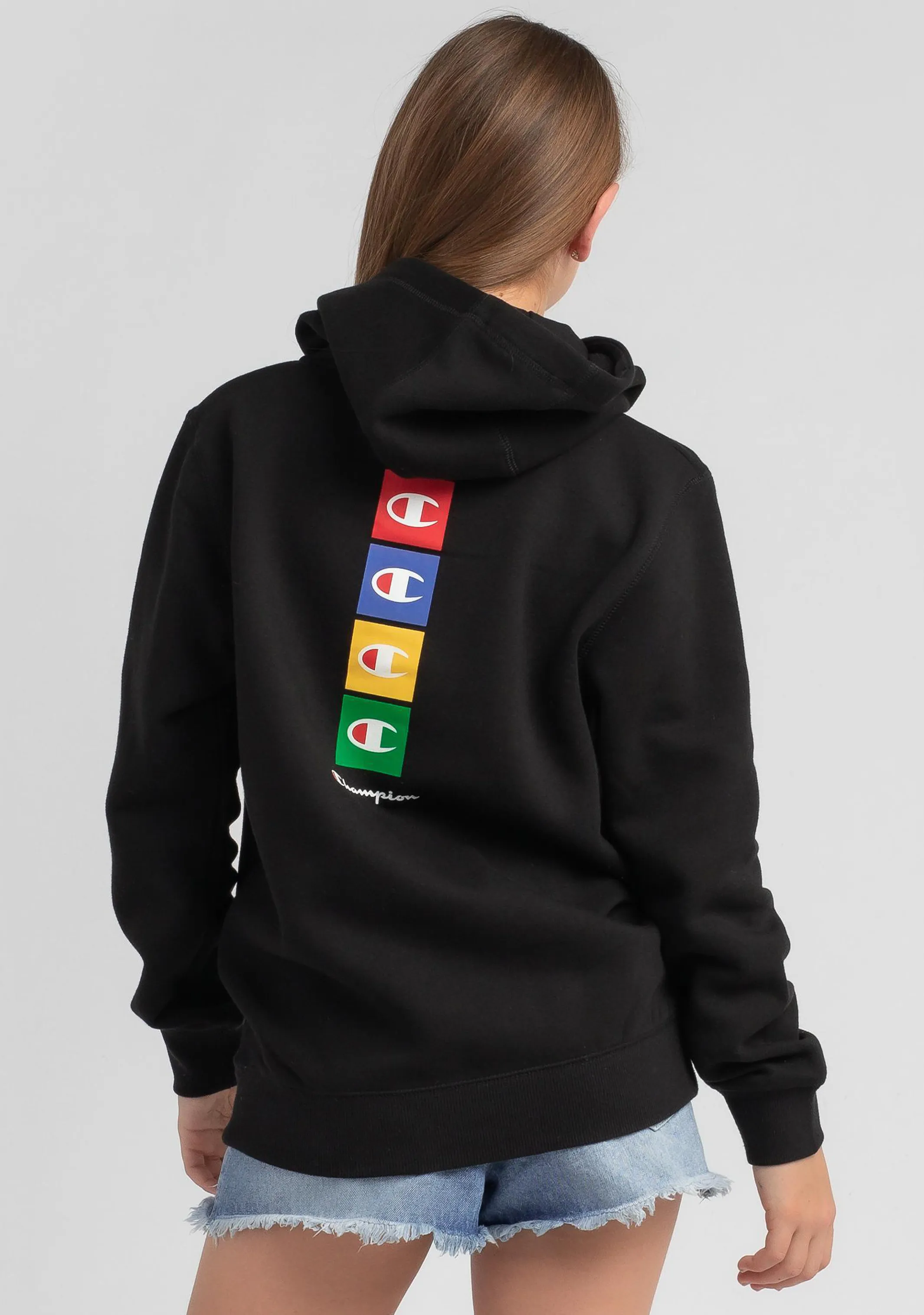 Champion Kids SPS Graphic Hoodie <br> KWVGN 9B5