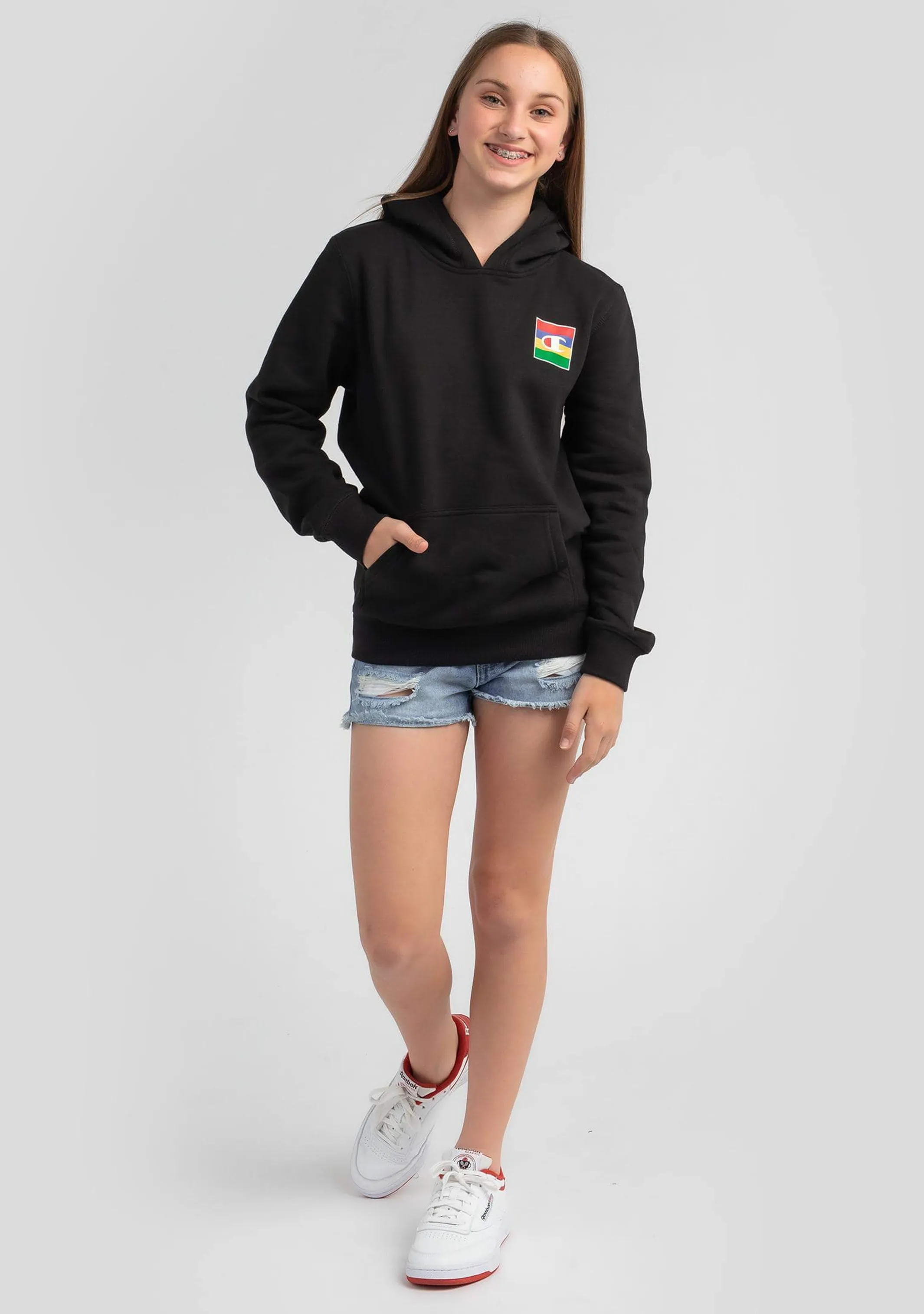 Champion Kids SPS Graphic Hoodie <br> KWVGN 9B5