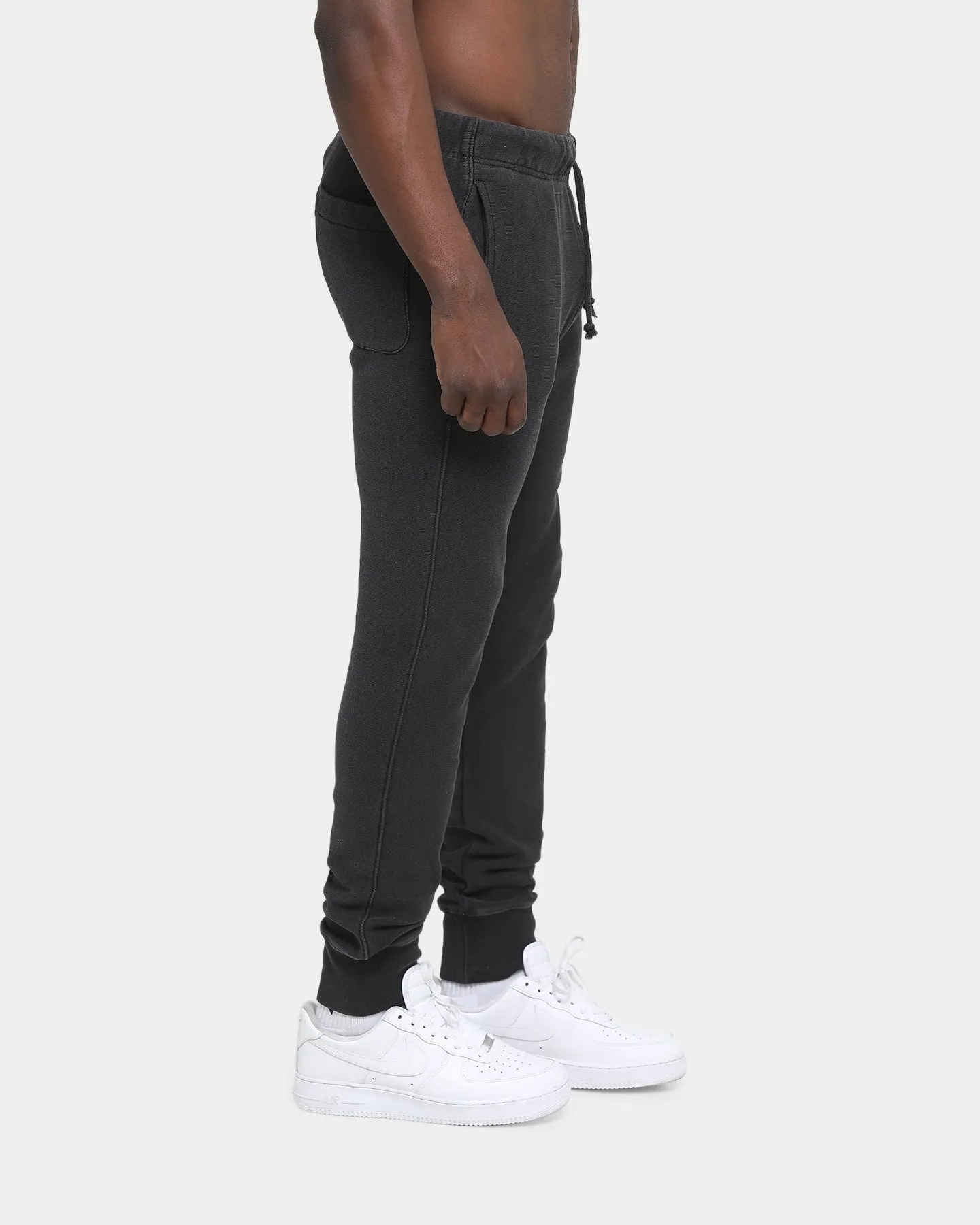 Champion Rev Weave French Terry Slim Joggers Washed Black