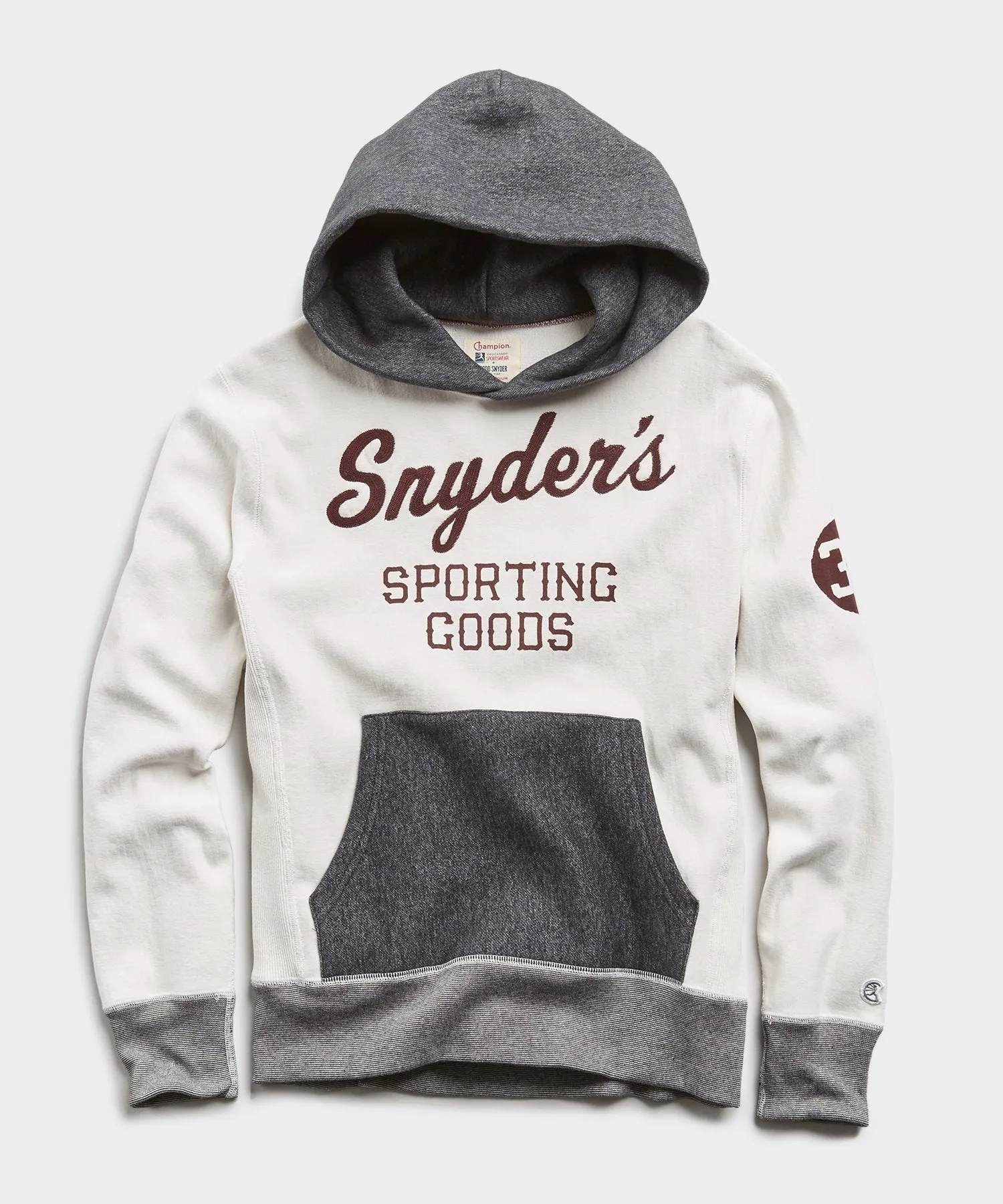 Champion Snyder's Popover Hoodie in Alabaster