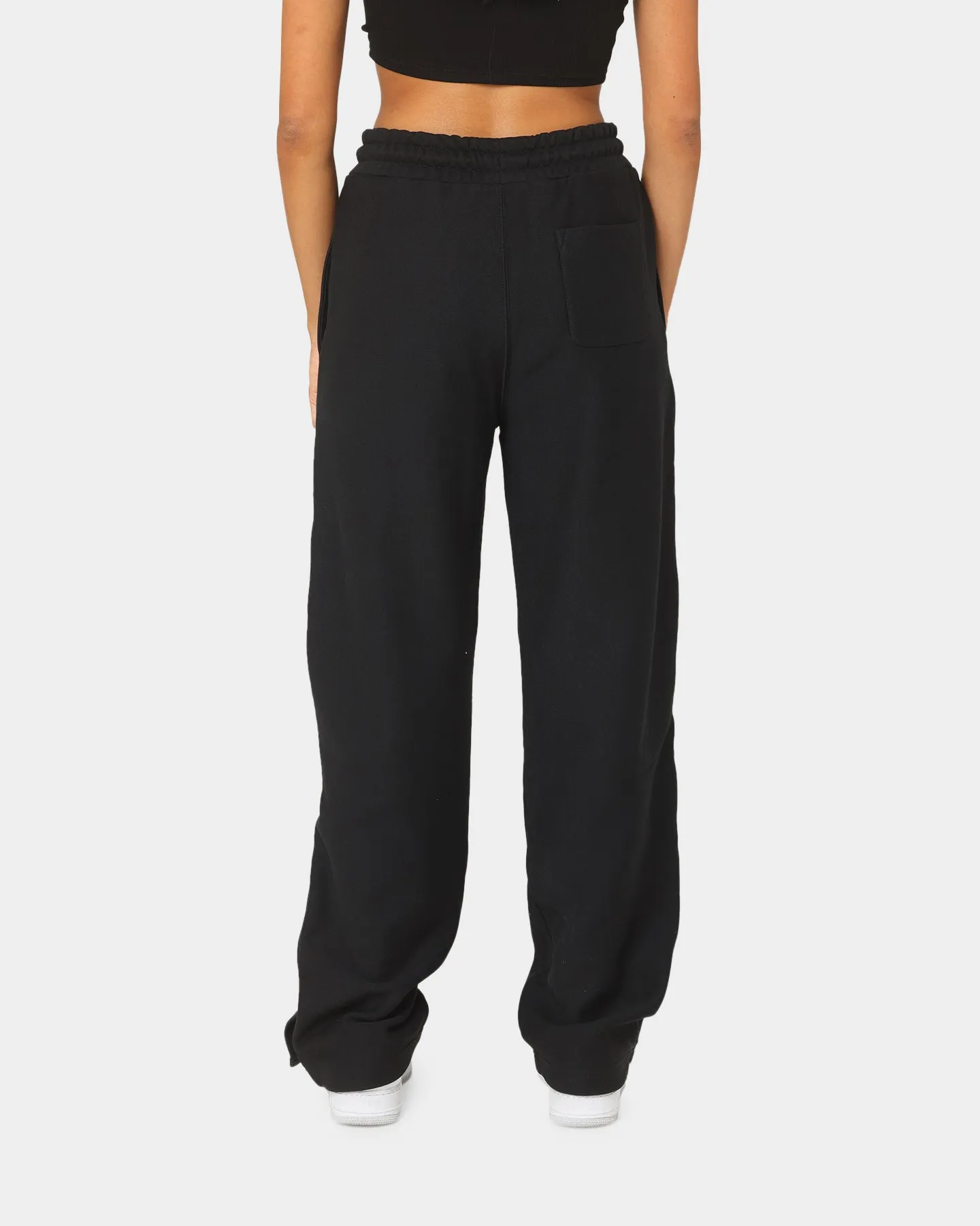 Champion Women's Reverse Weave Tery Snap Joggers Black