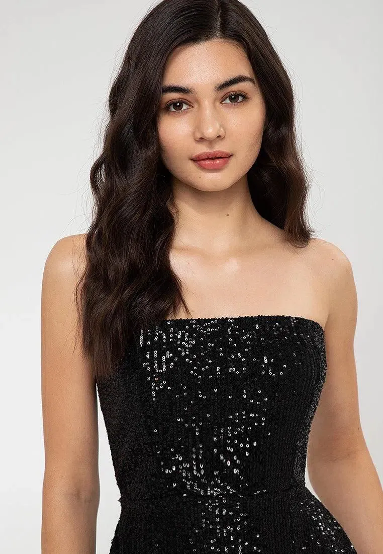 Charmeuse – Party-ready sparkle – Sequin mini dress