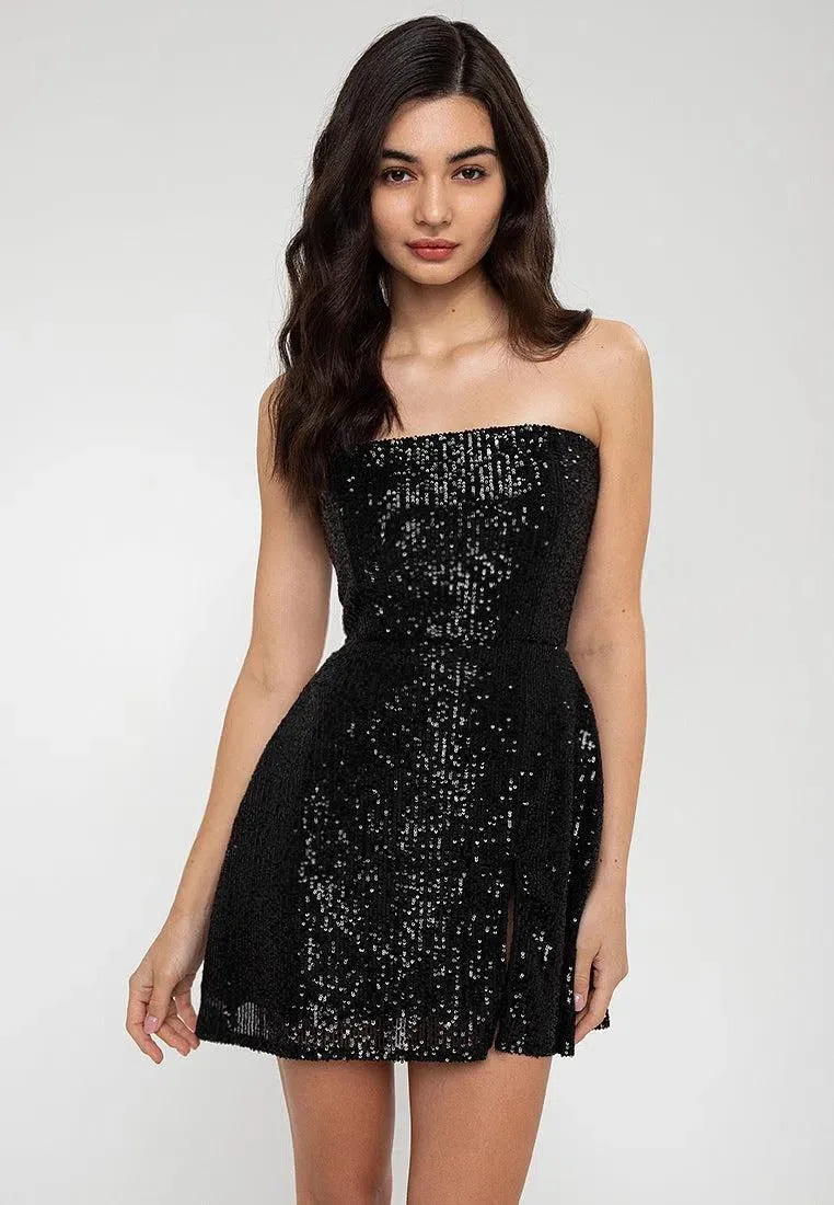 Charmeuse – Party-ready sparkle – Sequin mini dress