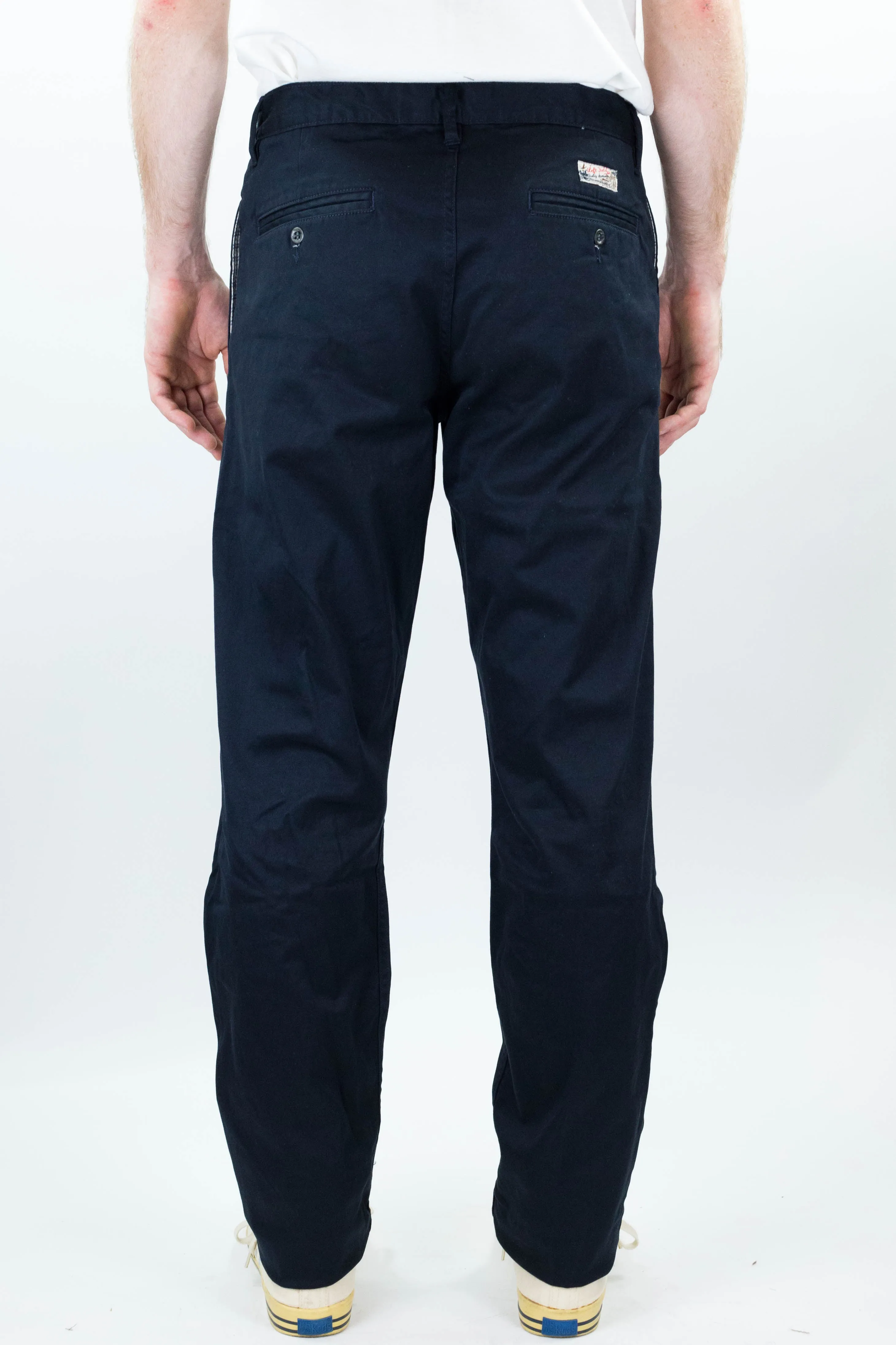 Coal Miner Navy 9 oz Japanese stretch sateen twill