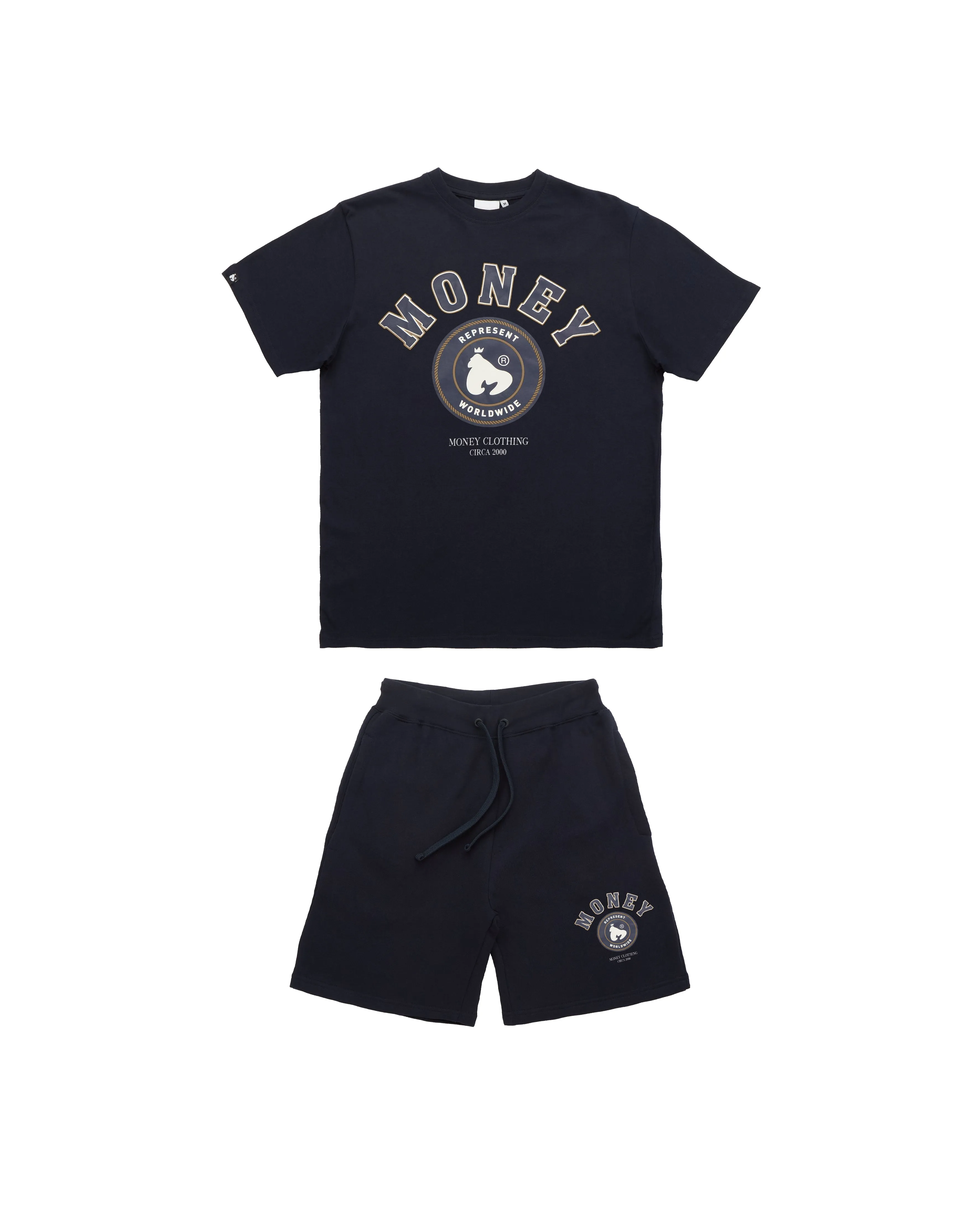 College Twin Set Navy