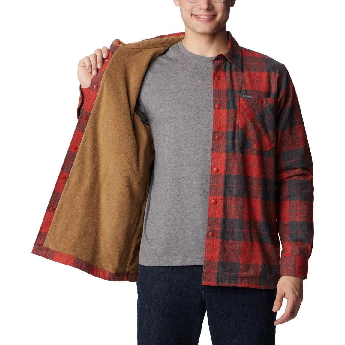 Columbia Cornell Woods™ Fleece Lined Shirt Jacket - Men