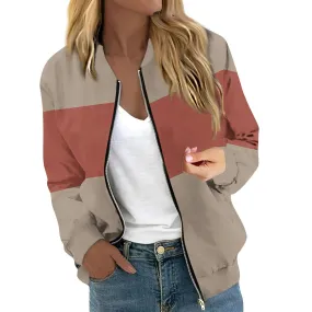 Contractors Bomber Jackets for Women Assorted Colors