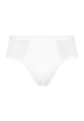 Cotton Pure Cotton Brief With Fly | White 73631-101