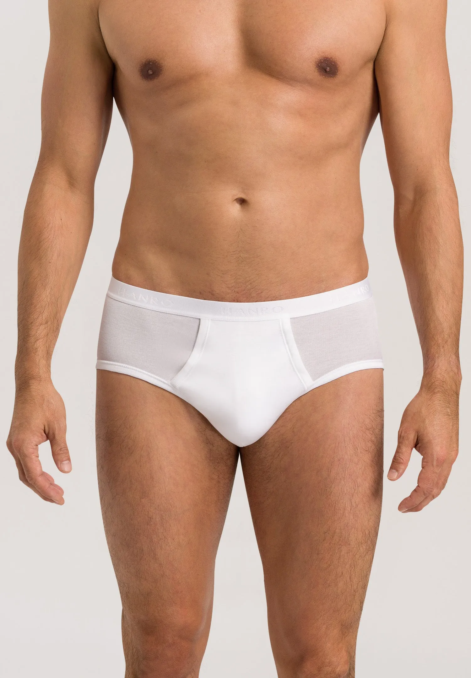 Cotton Pure Cotton Brief With Fly | White 73631-101