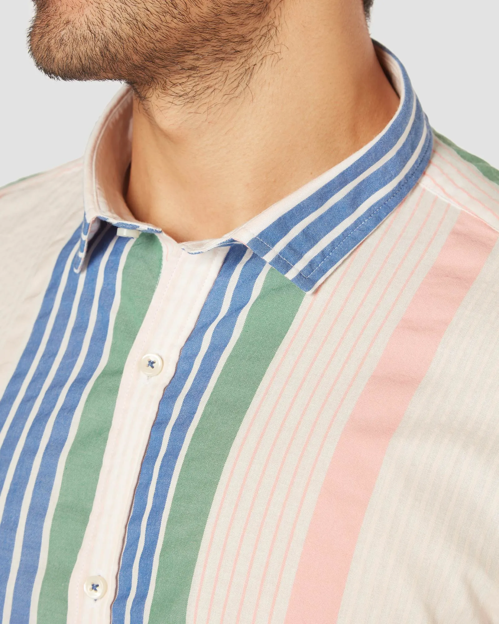 Crest Striped Shirt