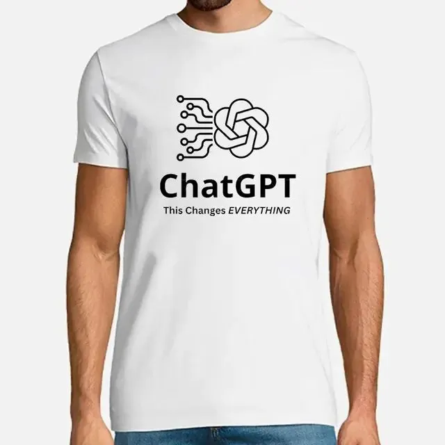 Custom OpenAI ChatGPT Logo T-Shirt