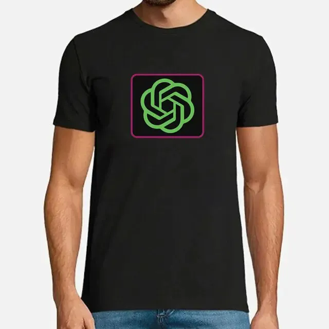 Custom OpenAI ChatGPT Logo T-Shirt