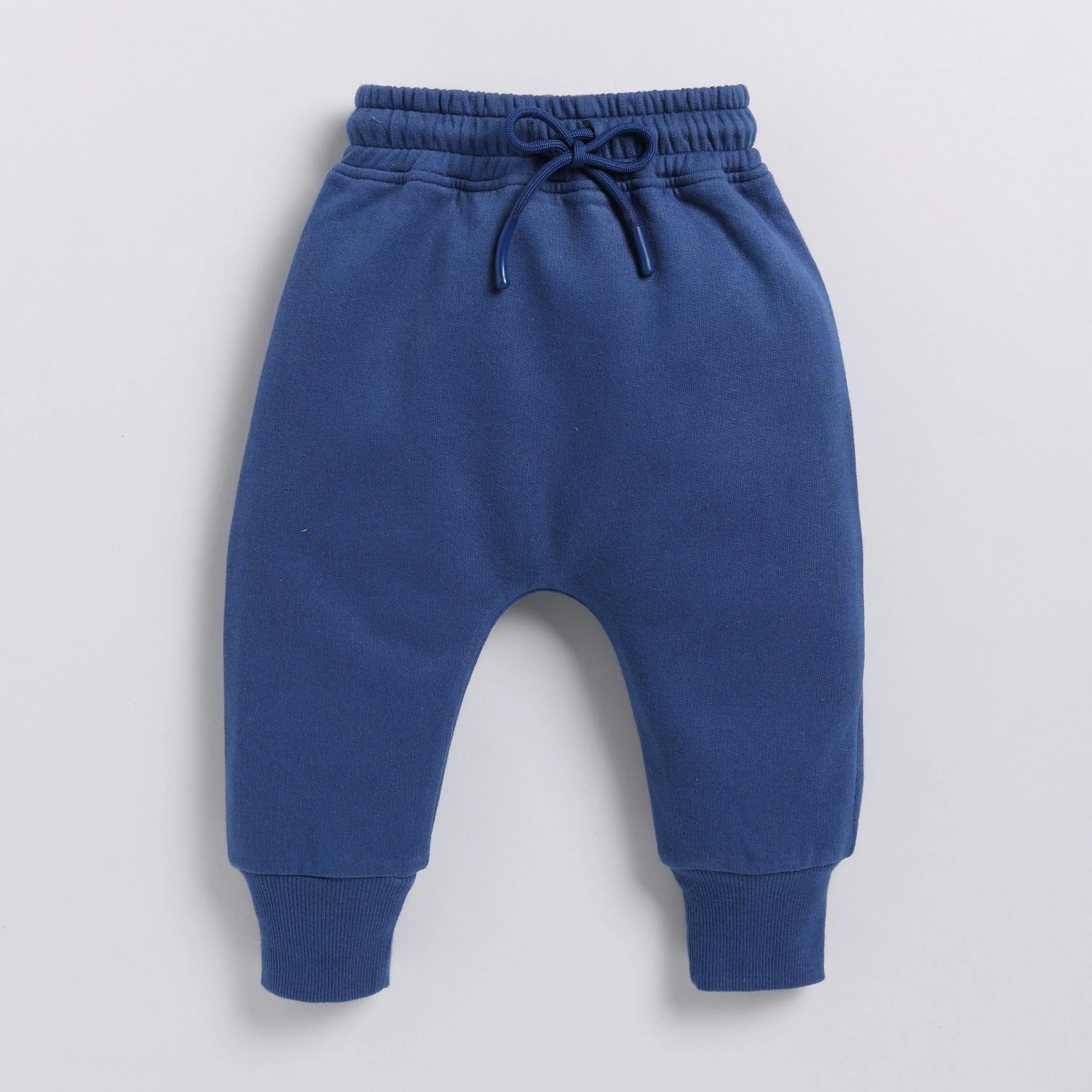 Dark Blue Organic Blue Sweatshirt & Jogger Set