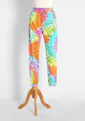 Day Tripping in Tie-Dye Joggers