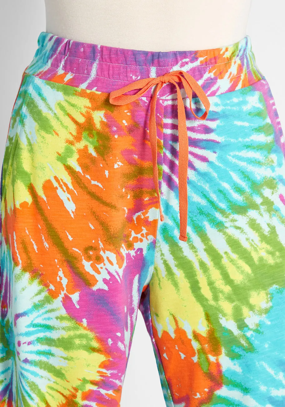 Day Tripping in Tie-Dye Joggers