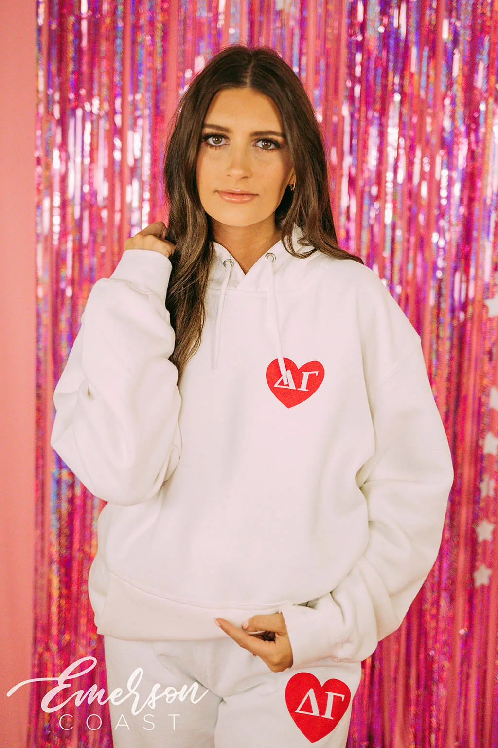 Delta Gamma Show Me The DG Love Hoodie Set