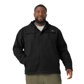 DICKIES MENS BONDED FLEECE JACKET BLACK