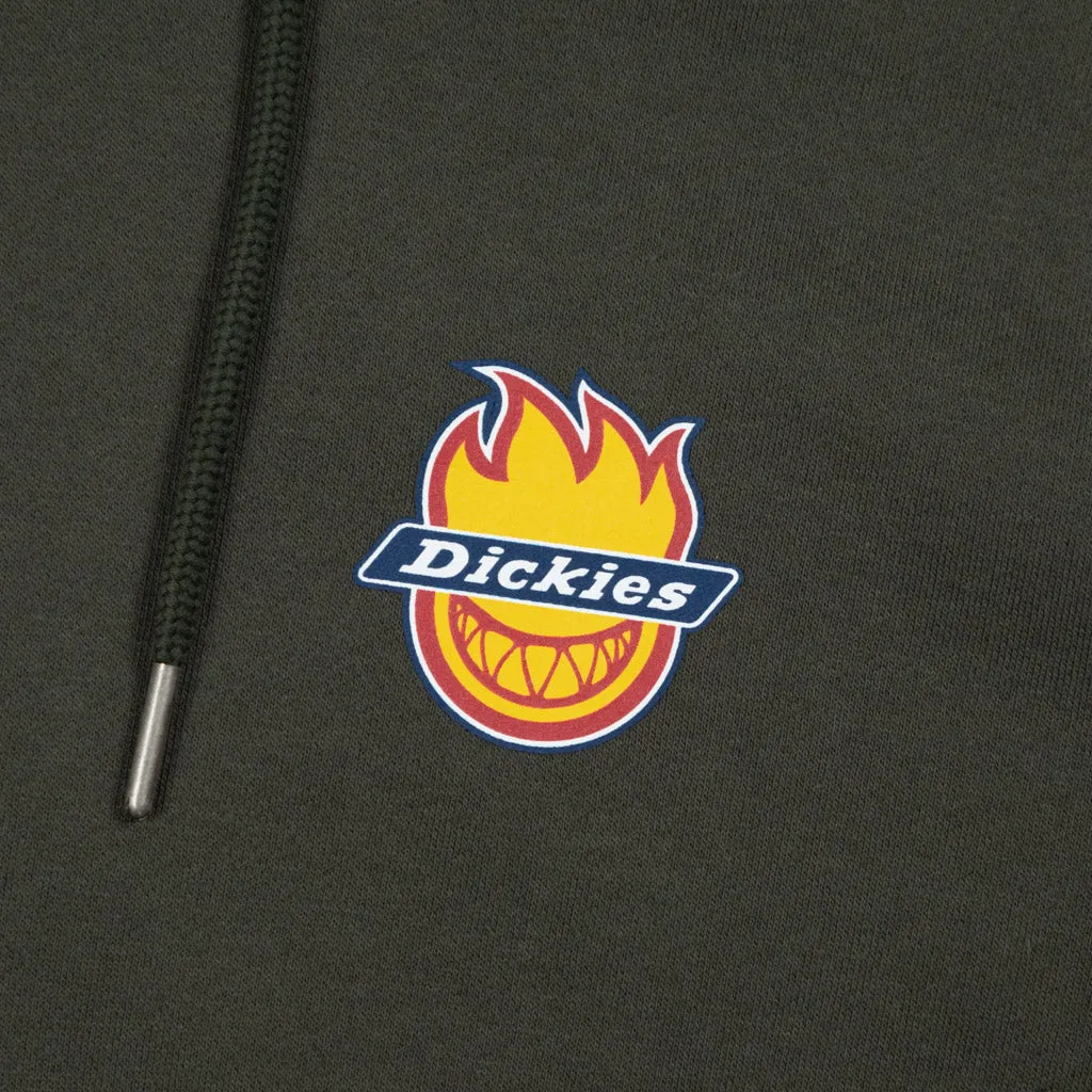 Dickies - Spitfire Pullover Hooded Sweatshirt - Olive Green