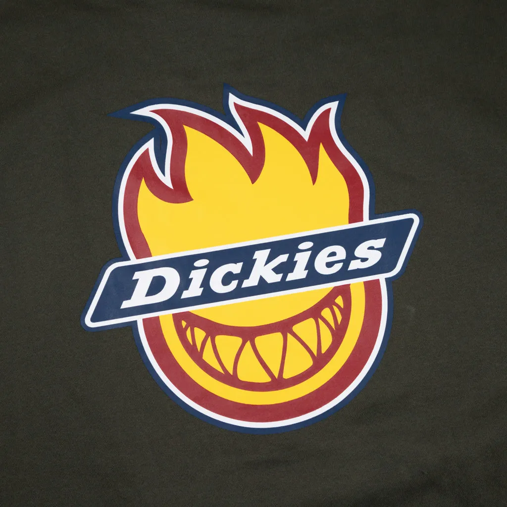 Dickies - Spitfire Pullover Hooded Sweatshirt - Olive Green