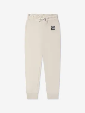 DKNY Girls Logo Joggers in White